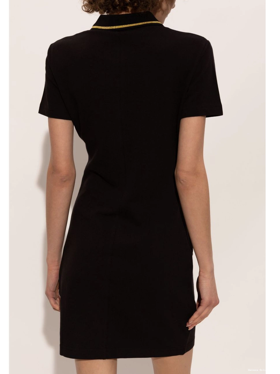 Cheap Jeans Versace Women embroidered-logo dress Couture 0402